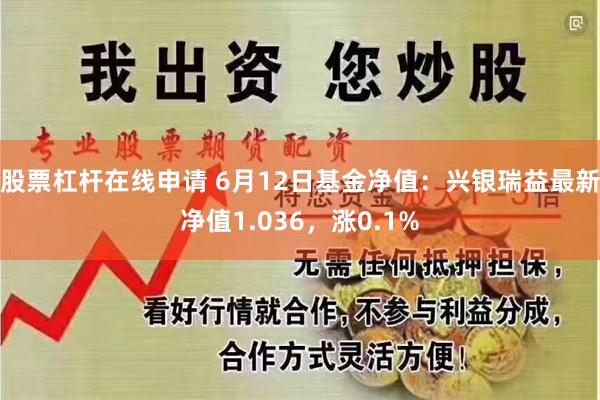 股票杠杆在线申请 6月12日基金净值：兴银瑞益最新净值1.036，涨0.1%
