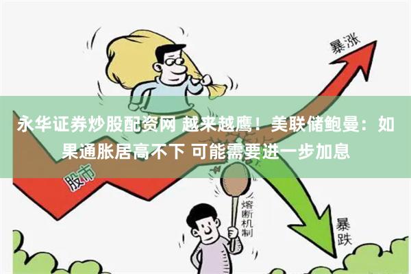 永华证券炒股配资网 越来越鹰！美联储鲍曼：如果通胀居高不下 可能需要进一步加息
