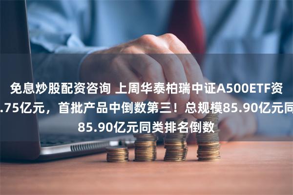免息炒股配资咨询 上周华泰柏瑞中证A500ETF资金净流入18.75亿元，首批产品中倒数第三！总规模85.90亿元同类排名倒数